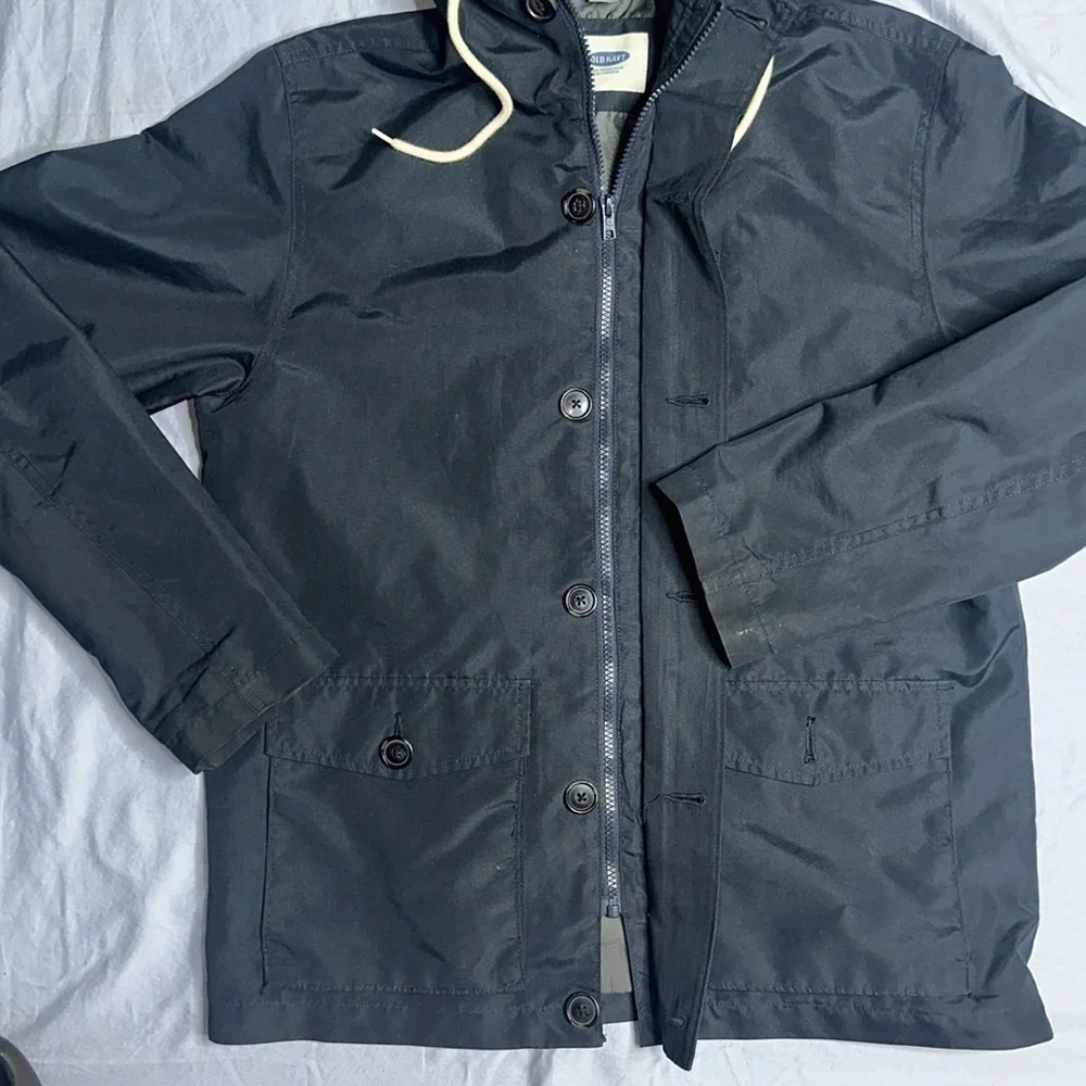 Boys Old Navy Navy Rain Jacket